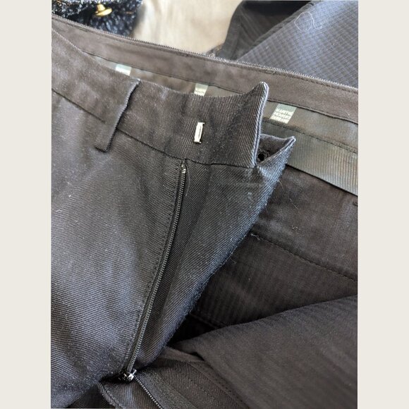 MARITHÉ FRANCOIS GIRBAUD - Ramie blend black trousers - Sz 31 - Picture 5 of 6